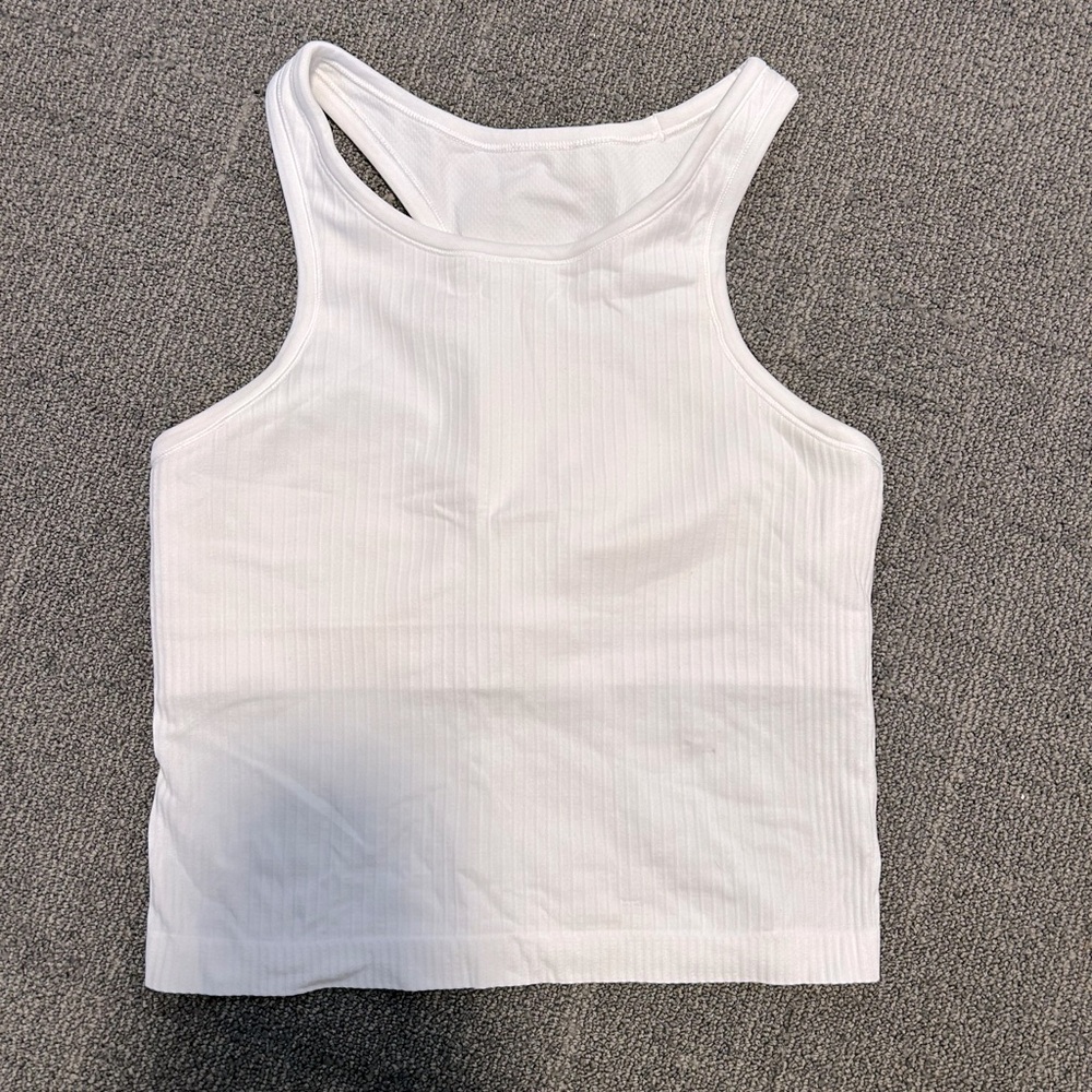 Lululemon Ebb to Street Cropped Racerback Tank Top
Light Support, B/C Cup
